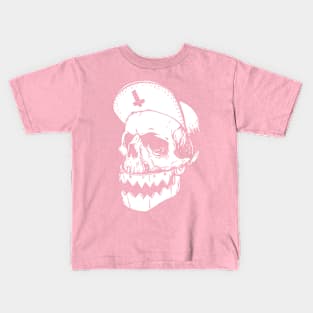 Skull Face Design Kids T-Shirt